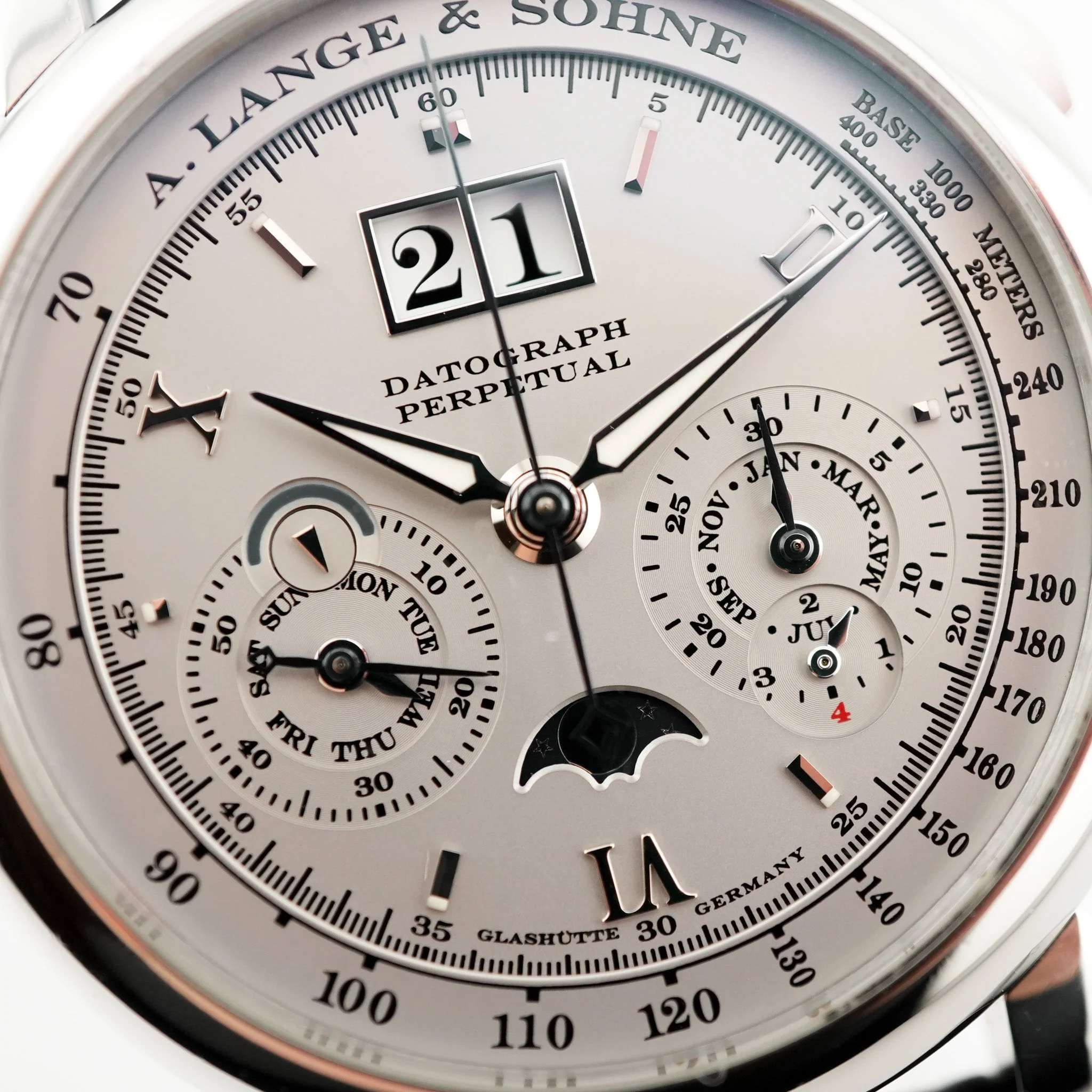 A. Lange&Söhne Datograph 410.025 - 2007 Platin - Image 3
