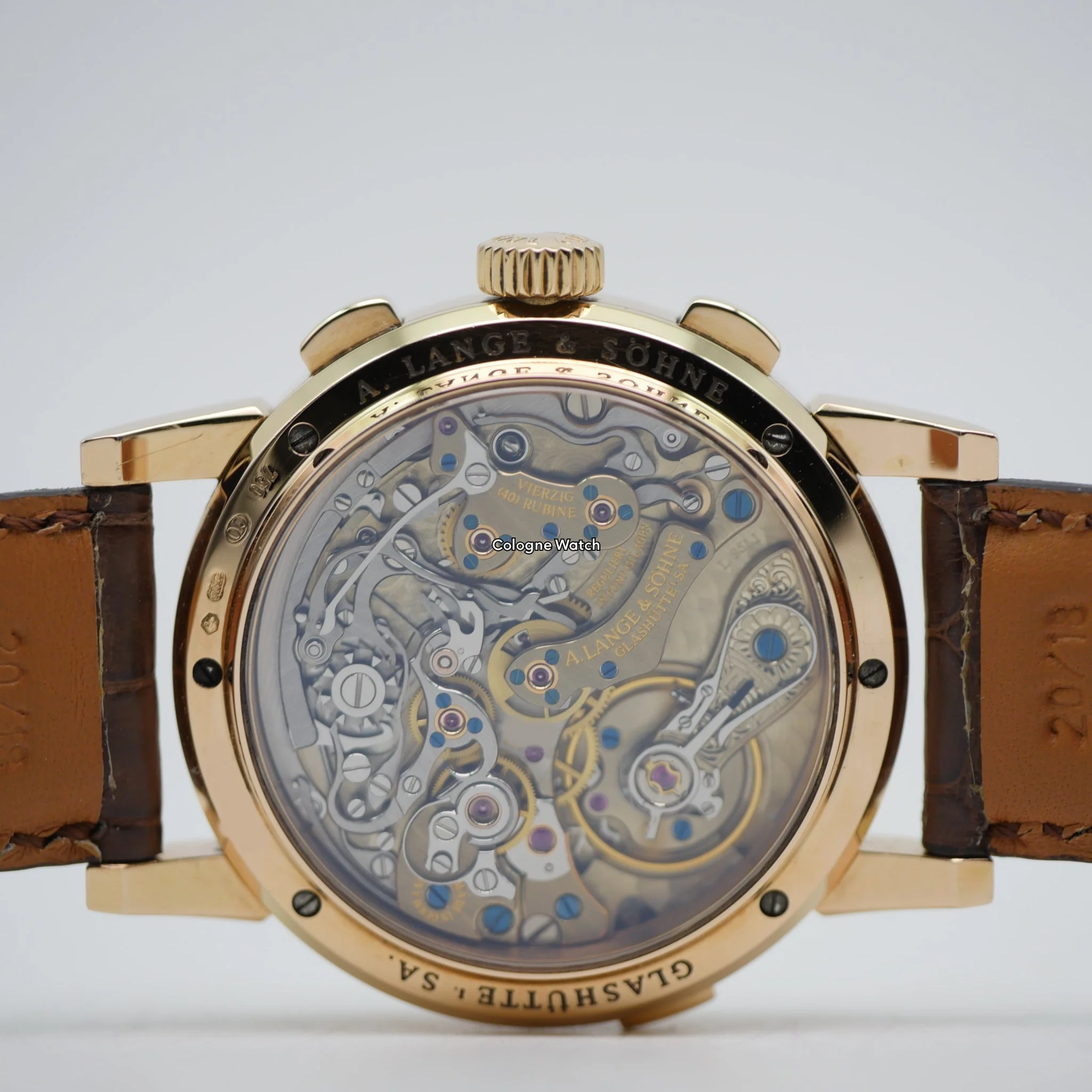 A. Lange & Söhne Datograph Roségold 403.032 - Image 5