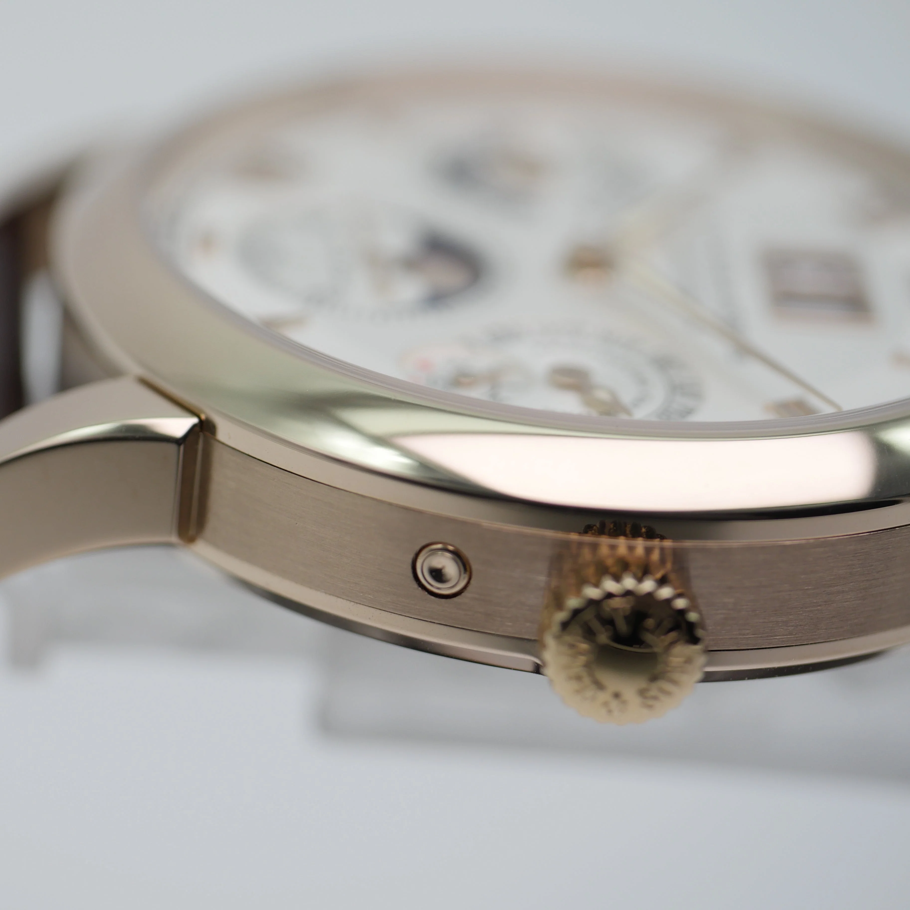 A. Lange & Söhne Langematik Ewiger Kalender "Honiggold" 310.050 - Modell limitiert auf 100 Exemplare - Image 10