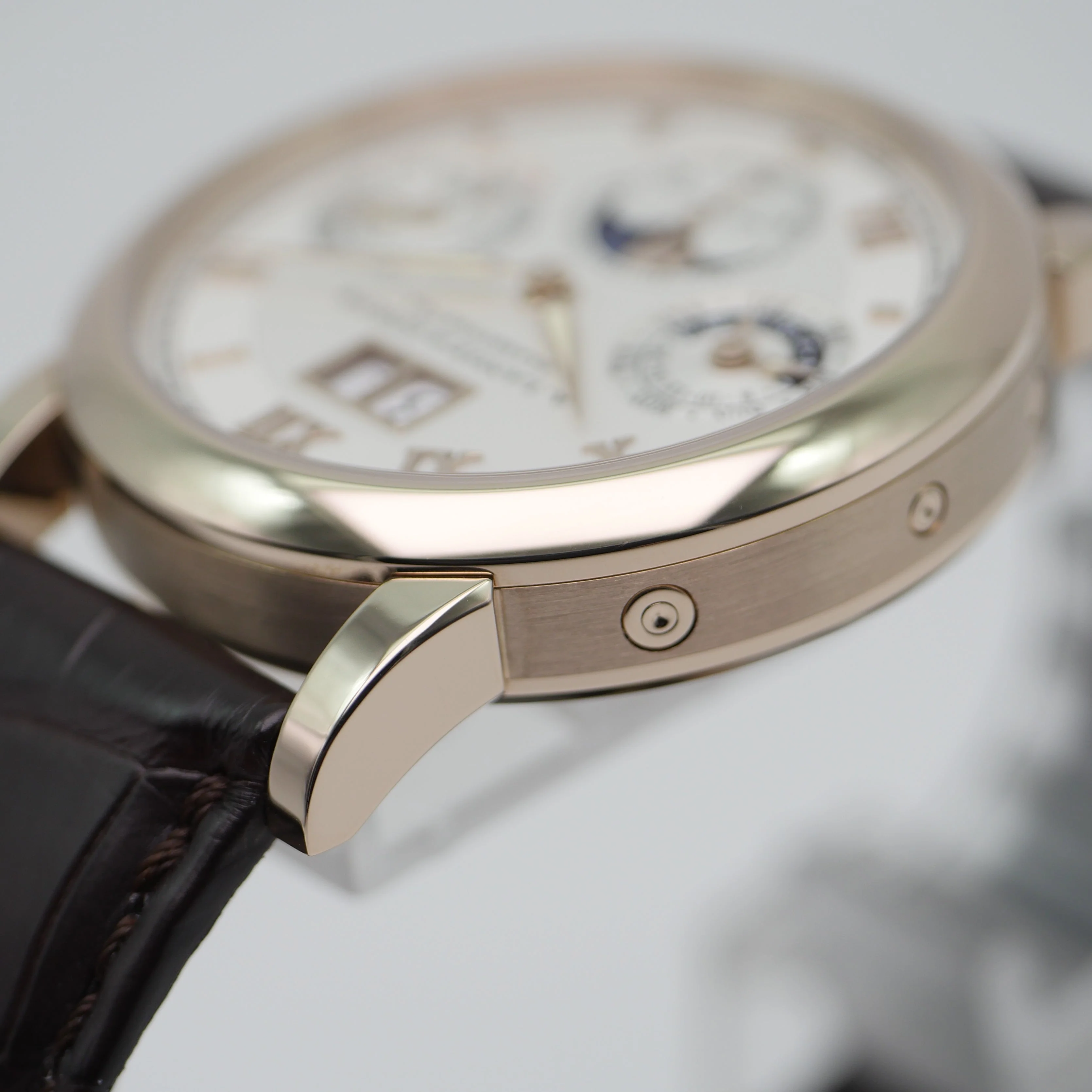 A. Lange & Söhne Langematik Ewiger Kalender "Honiggold" 310.050 - Modell limitiert auf 100 Exemplare - Image 11