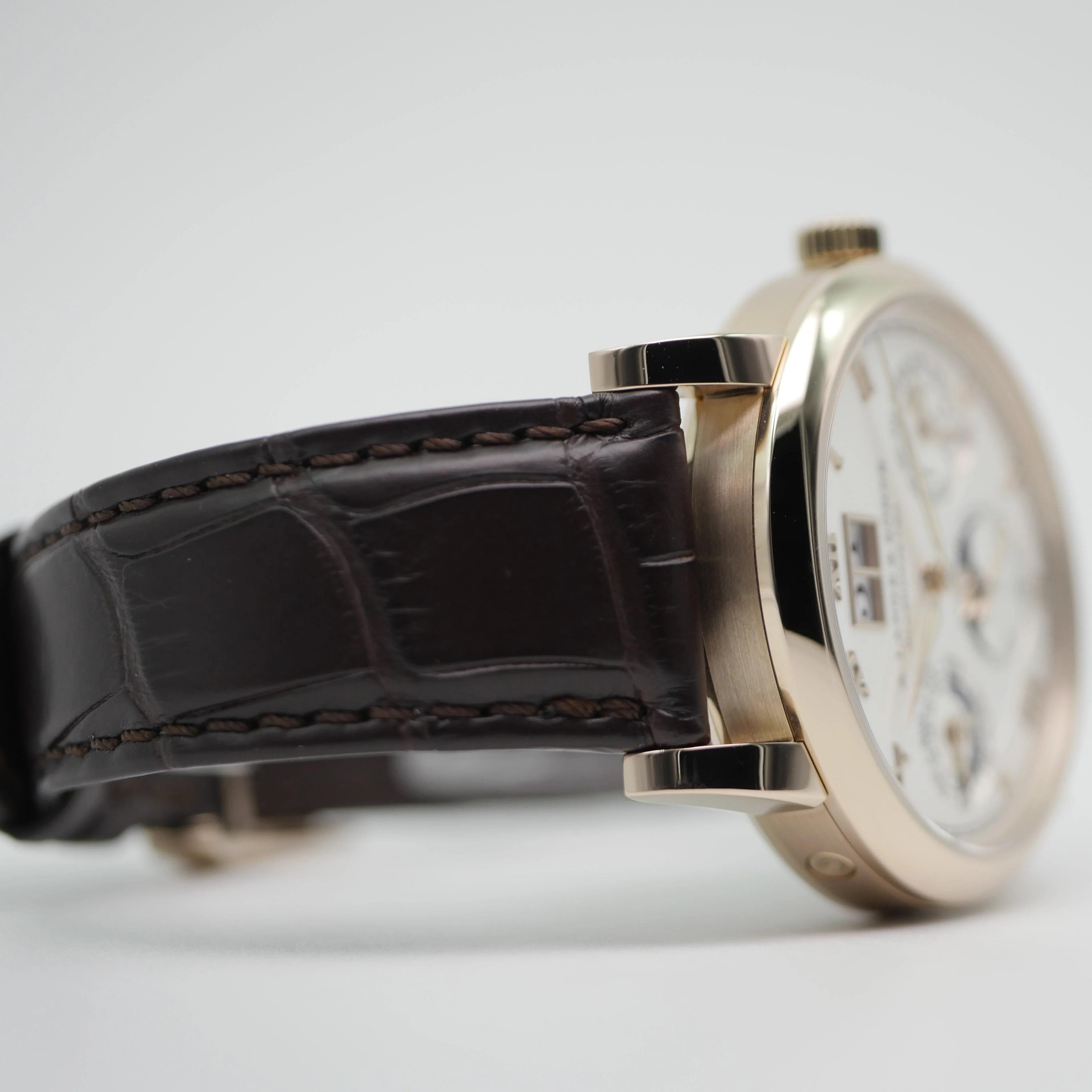 A. Lange & Söhne Langematik Ewiger Kalender "Honiggold" 310.050 - Modell limitiert auf 100 Exemplare - Image 4