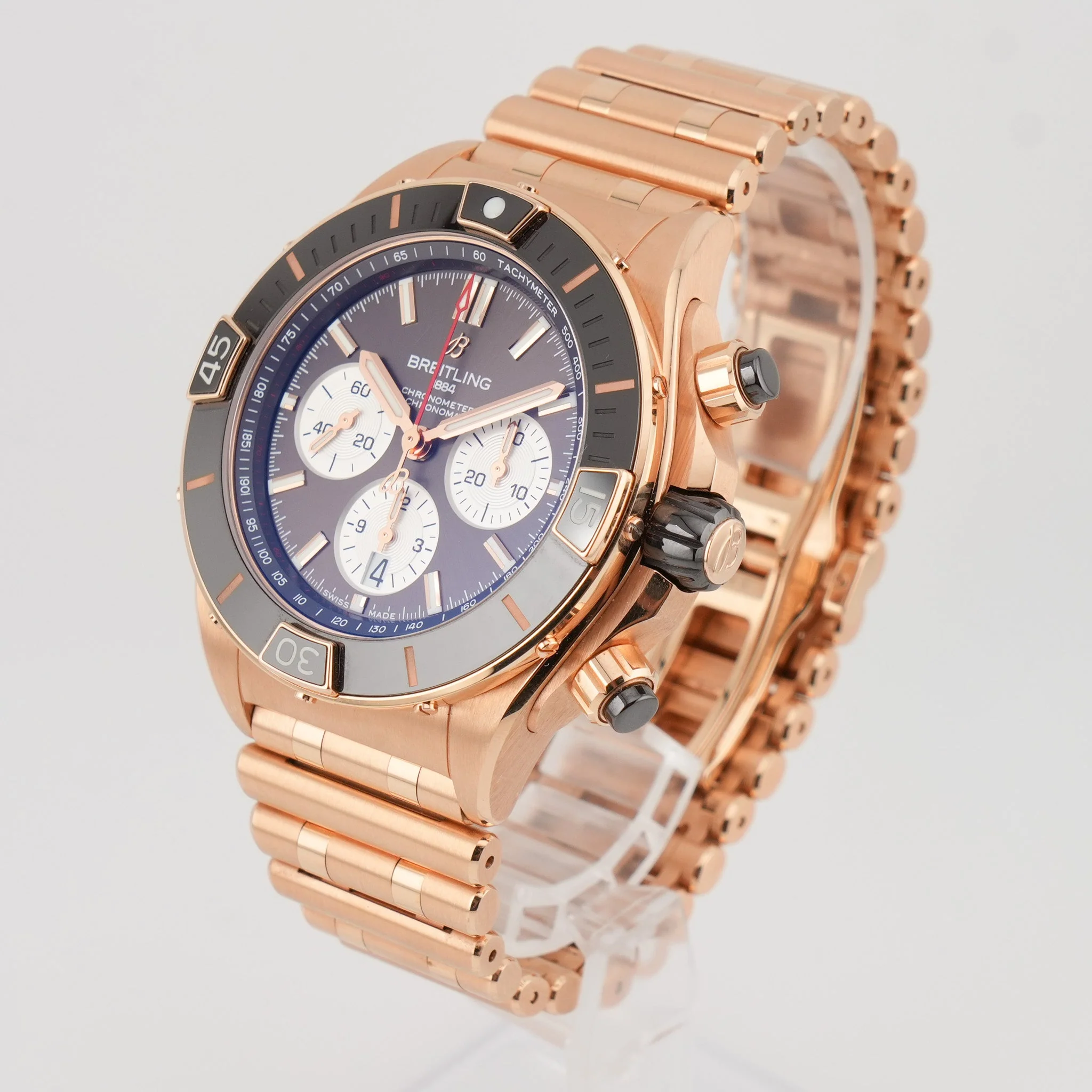 Breitling Chronomat Rosegold RB0136 - 2025 - 332.9 gr. - Image 3