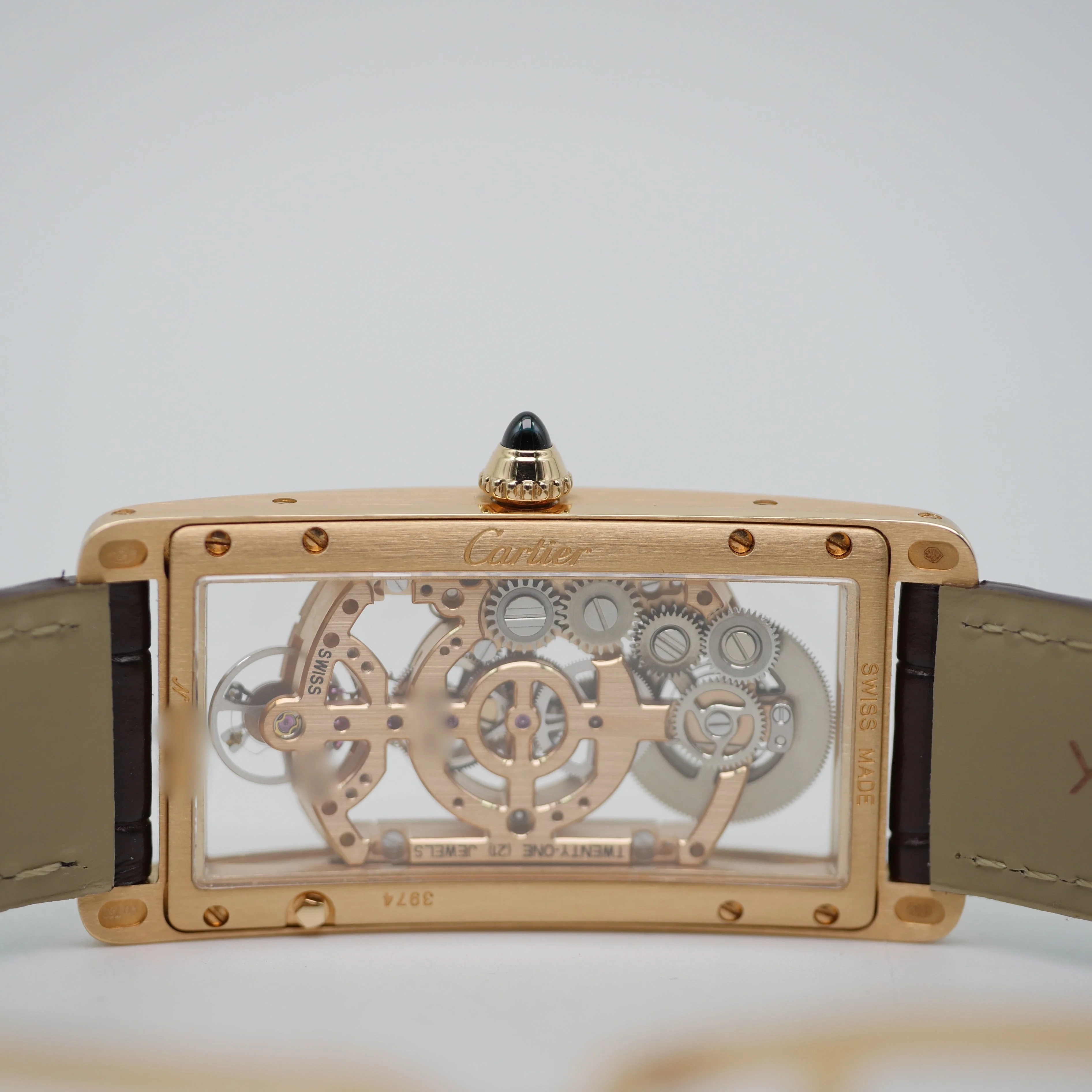 Cartier Tank Cintrée Large Model Roségold WHTA0008 - Image 5