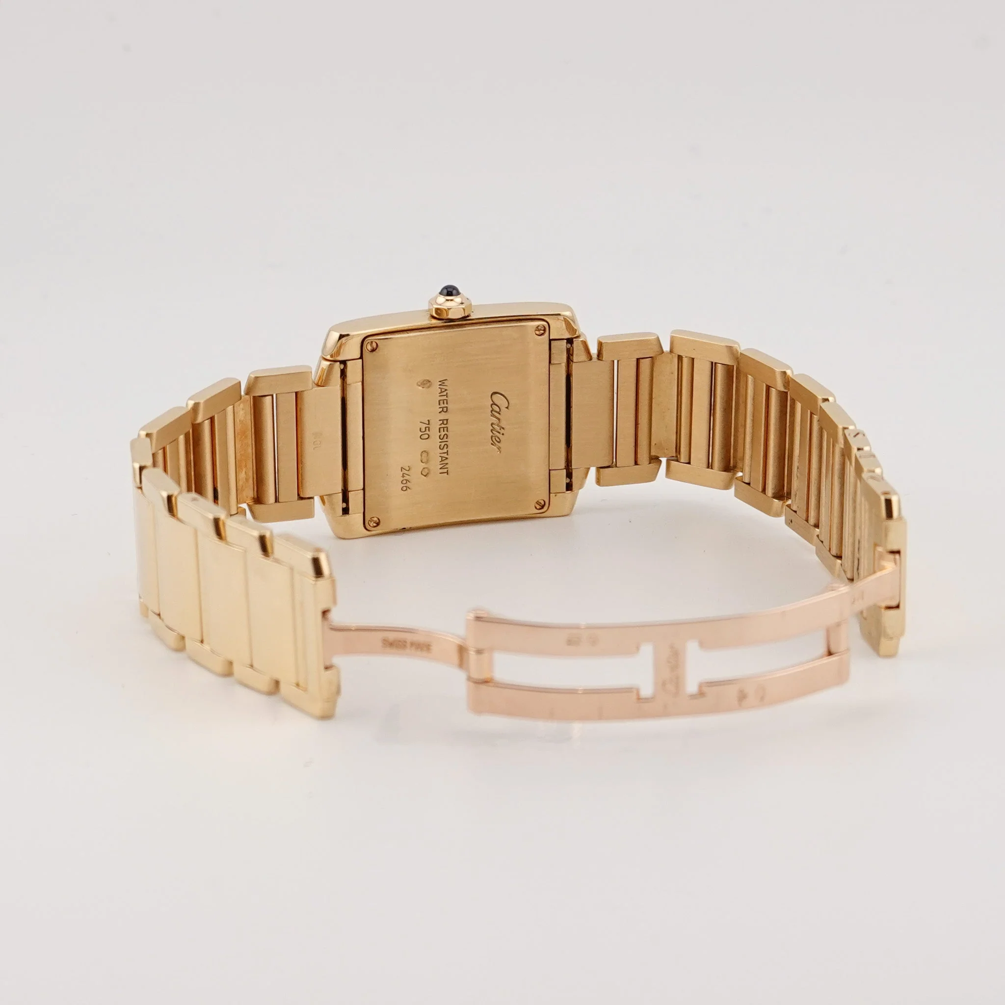 Cartier Tank Française Gelbgold 2466 - Image 5