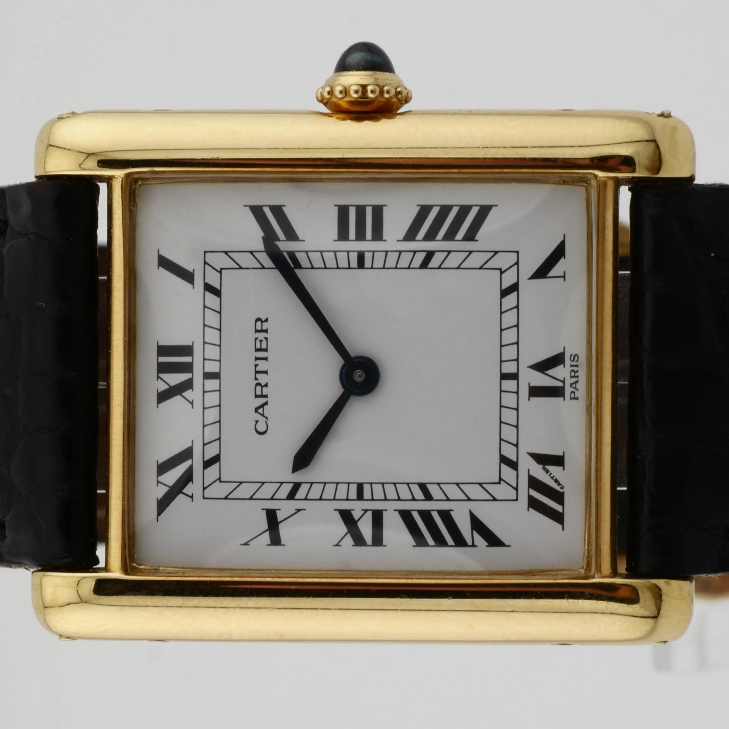 Cartier Tank Louis Cartier Ultra Thin Gelbgold 96065 - 1982 - Image 3