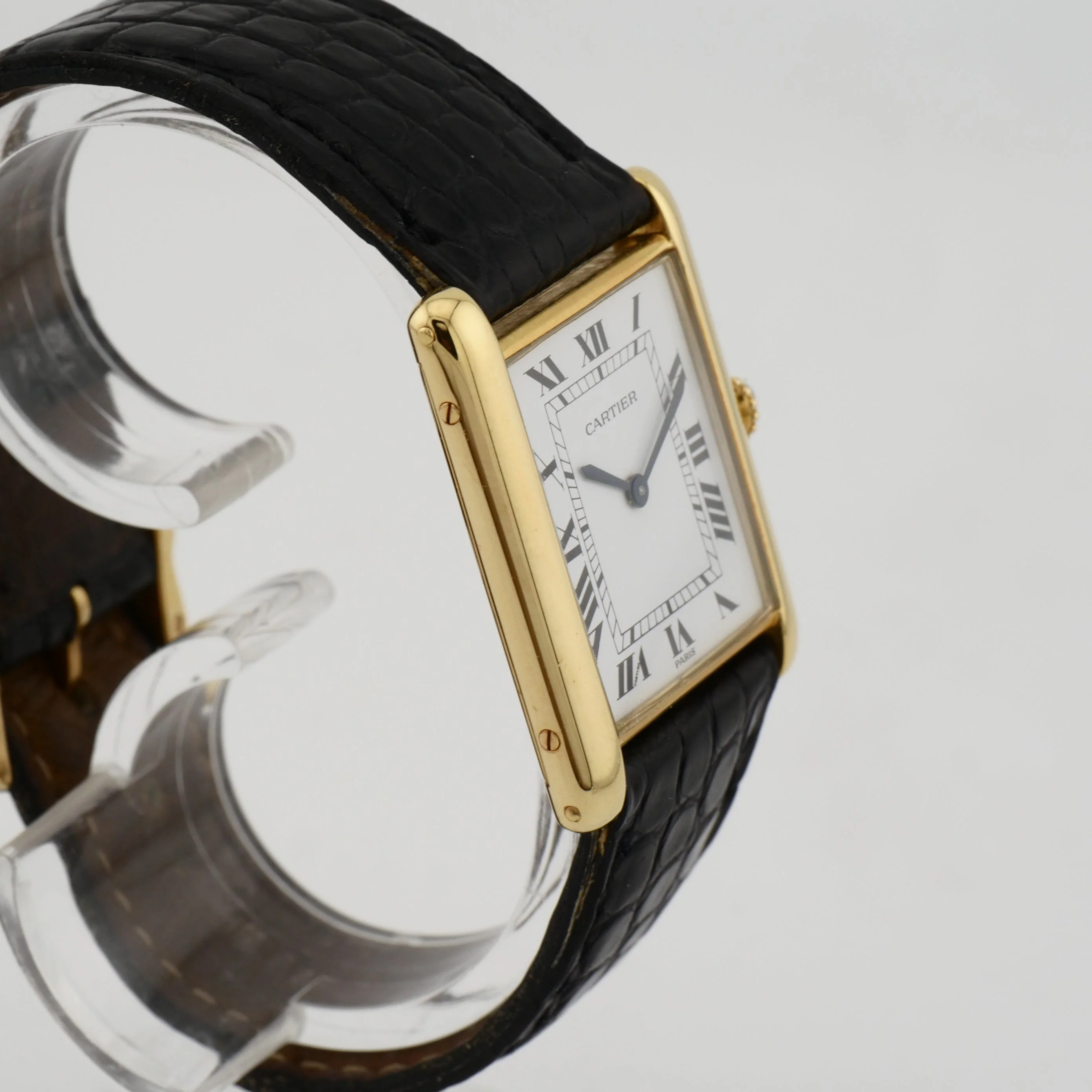 Cartier Tank Louis Cartier Ultra Thin Gelbgold 96065 - 1982 - Image 4