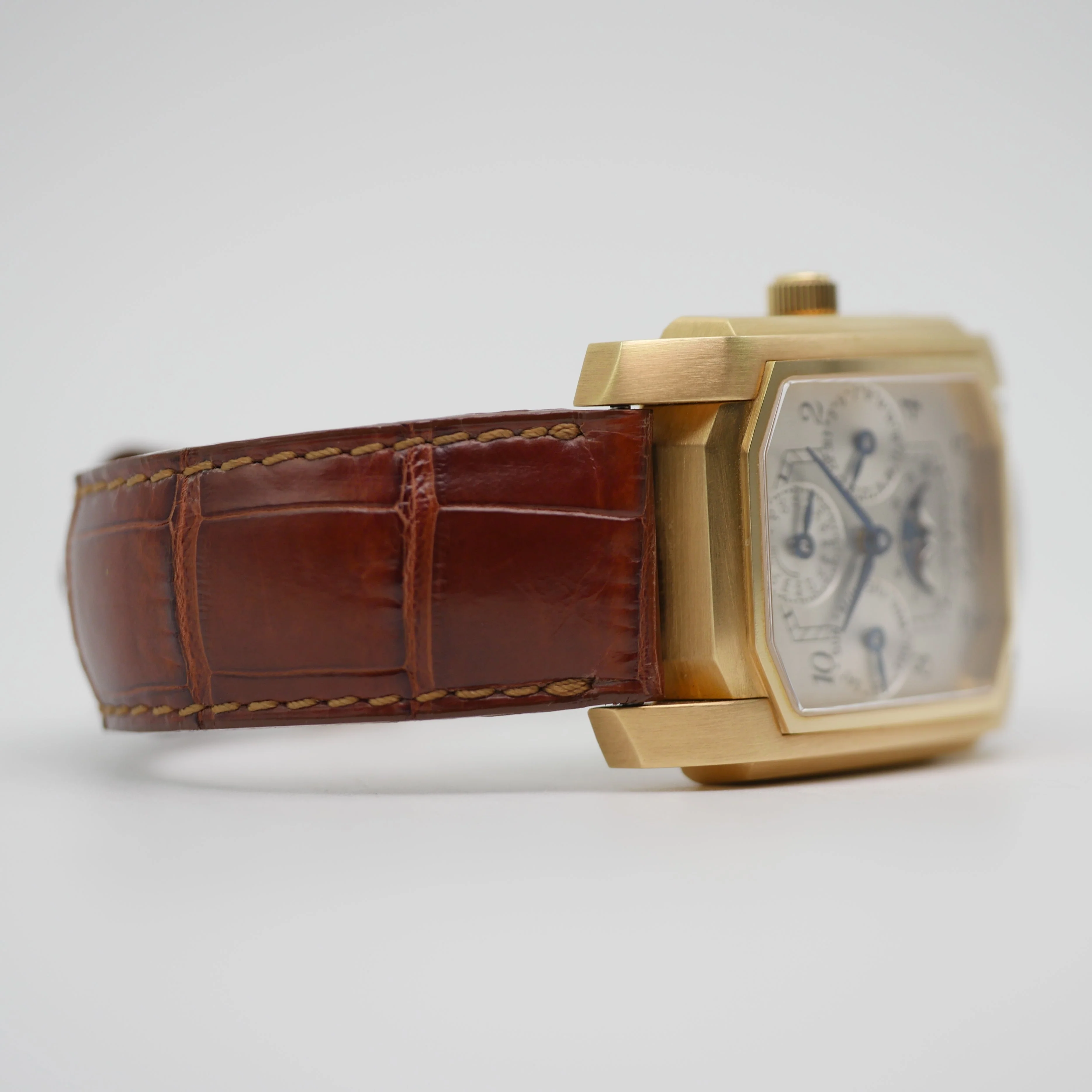 Glashütte Original Senator Karrée Ewiger Kalender Roségold 1845 - Image 4