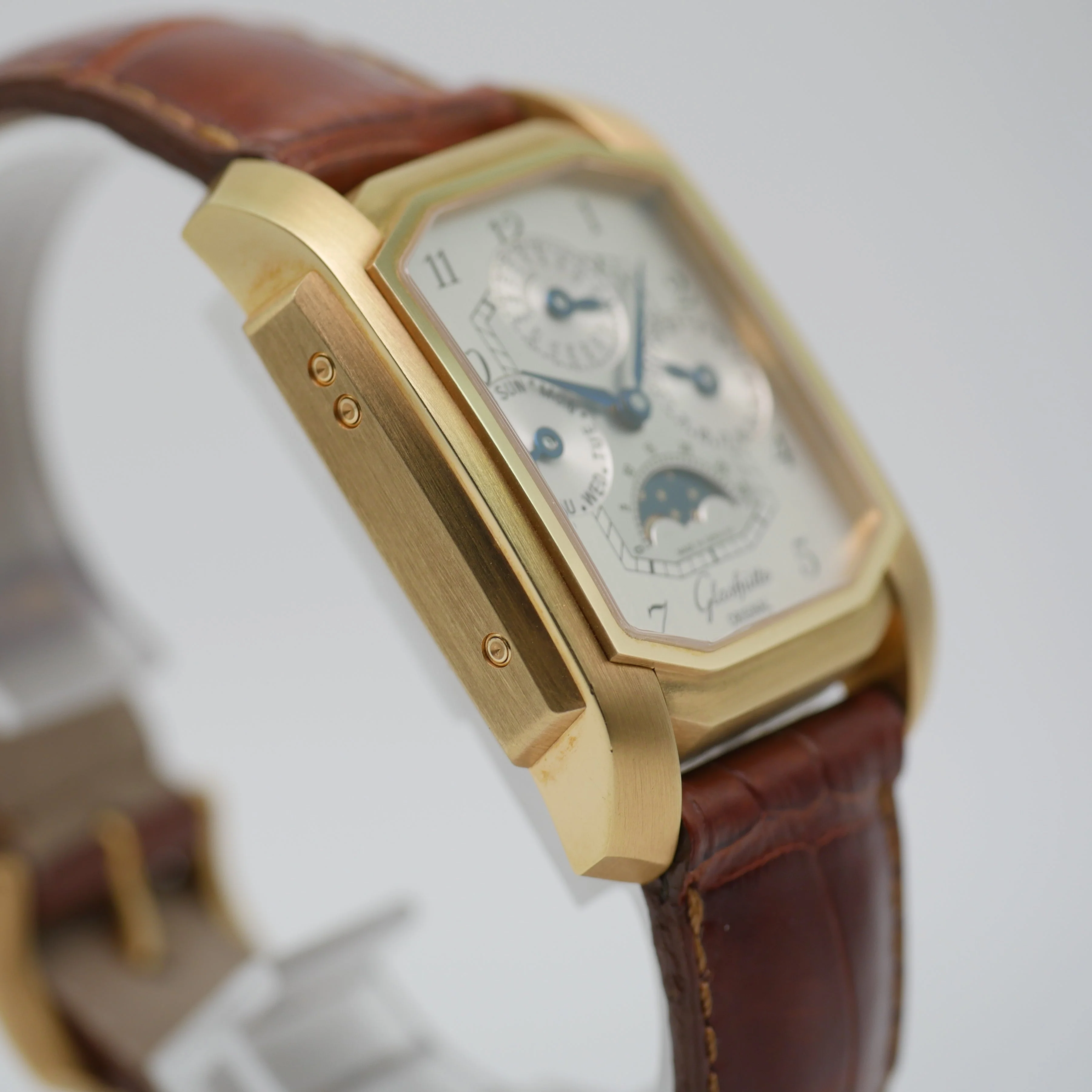 Glashütte Original Senator Karrée Ewiger Kalender Roségold 1845 - Image 7