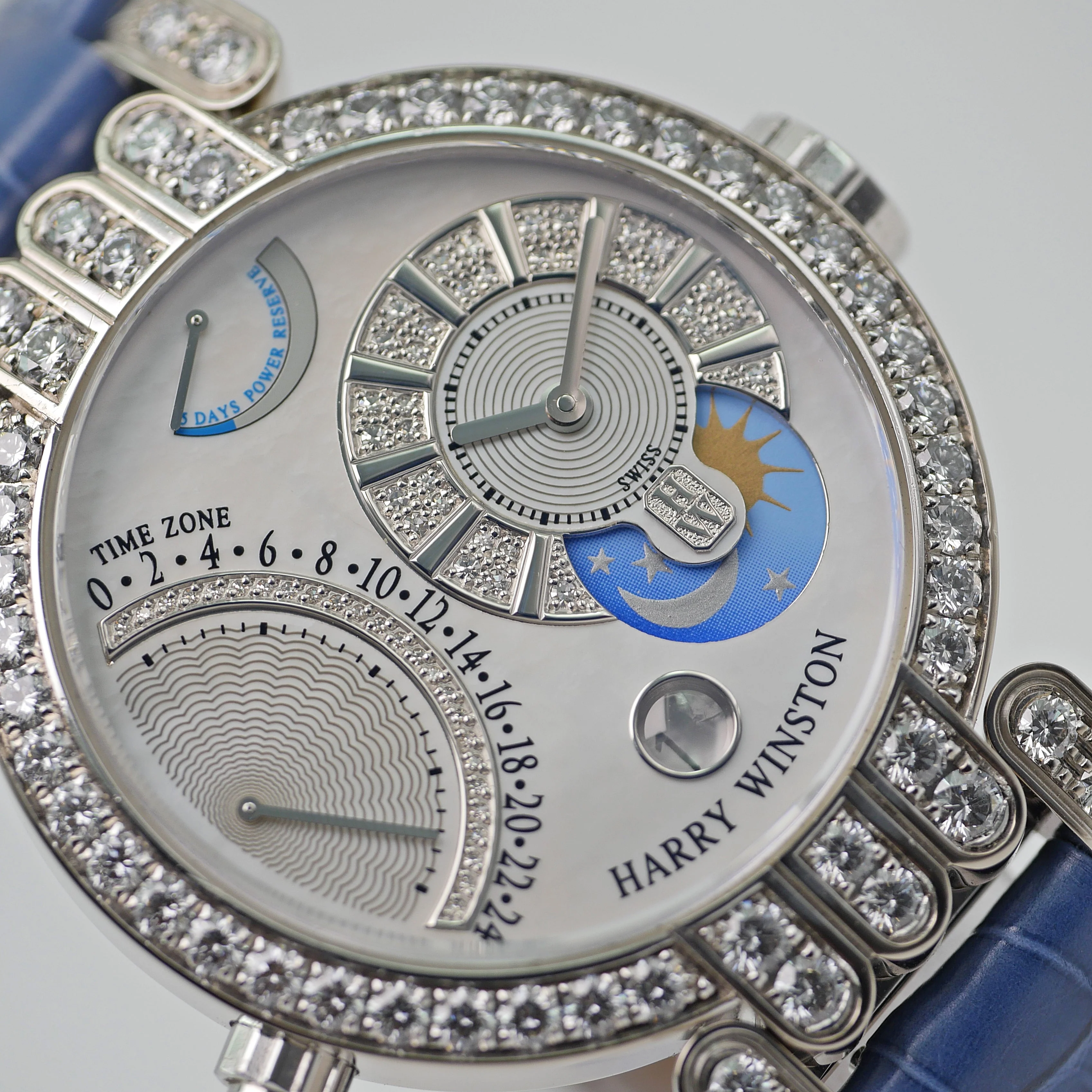 Harry Winston Premier Weißgold - 200-MMTZ39W - Image 3