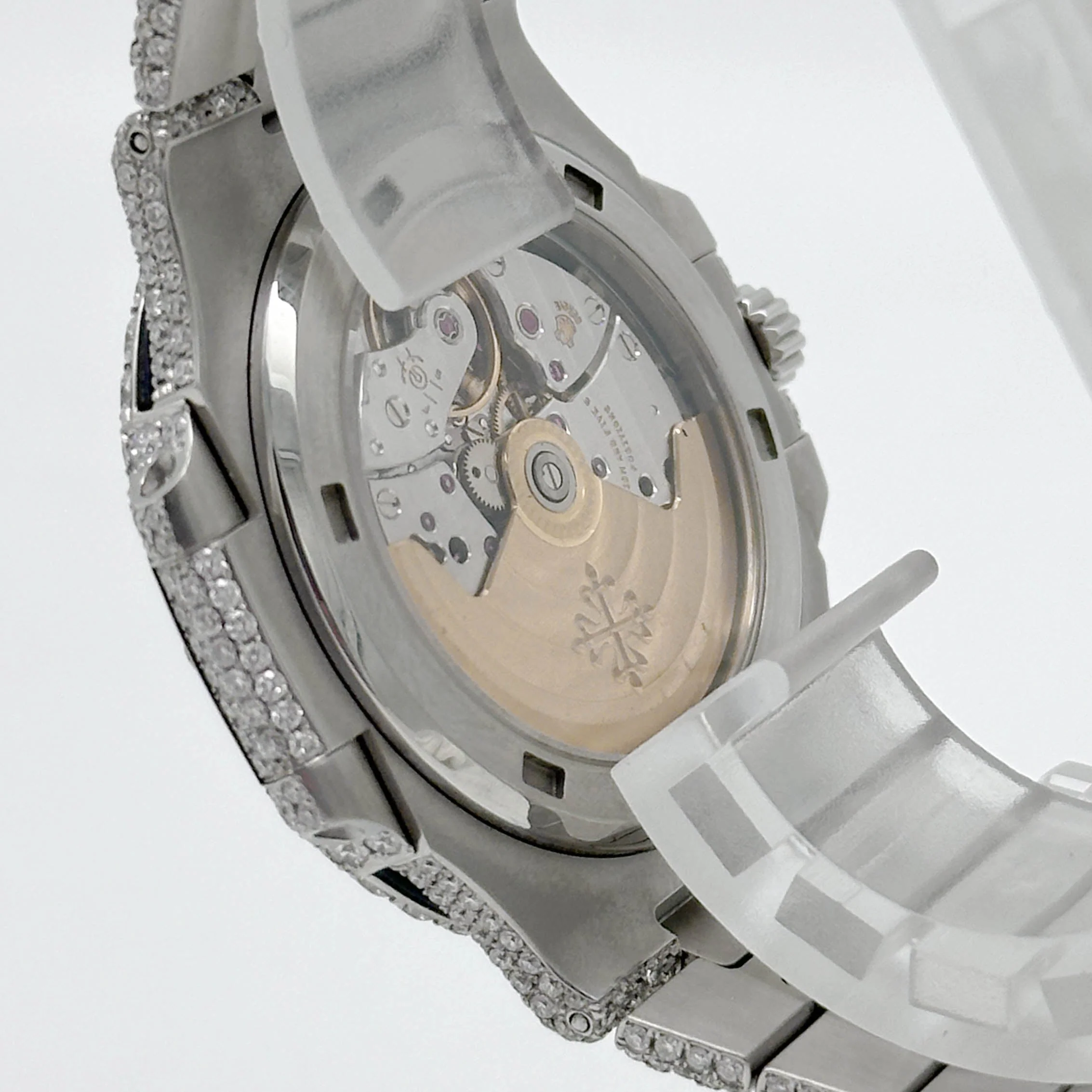 Patek Philippe Nautilus Stahl Iced Out 5711/1A-001 - 2007 - Image 7