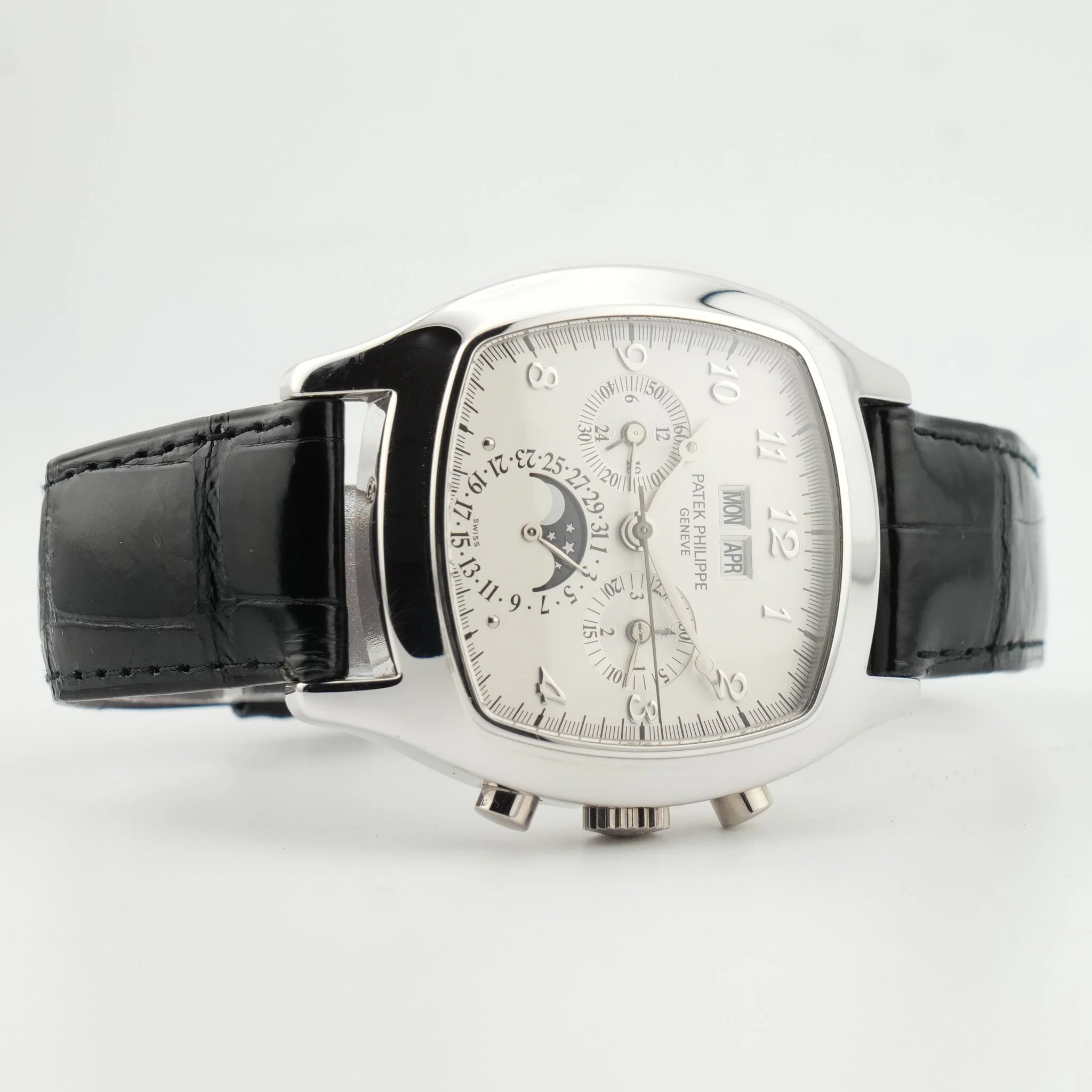 Patek Philippe Perpetual Calendar Weißgold  Chronograph 5020G-013 - - Image 7