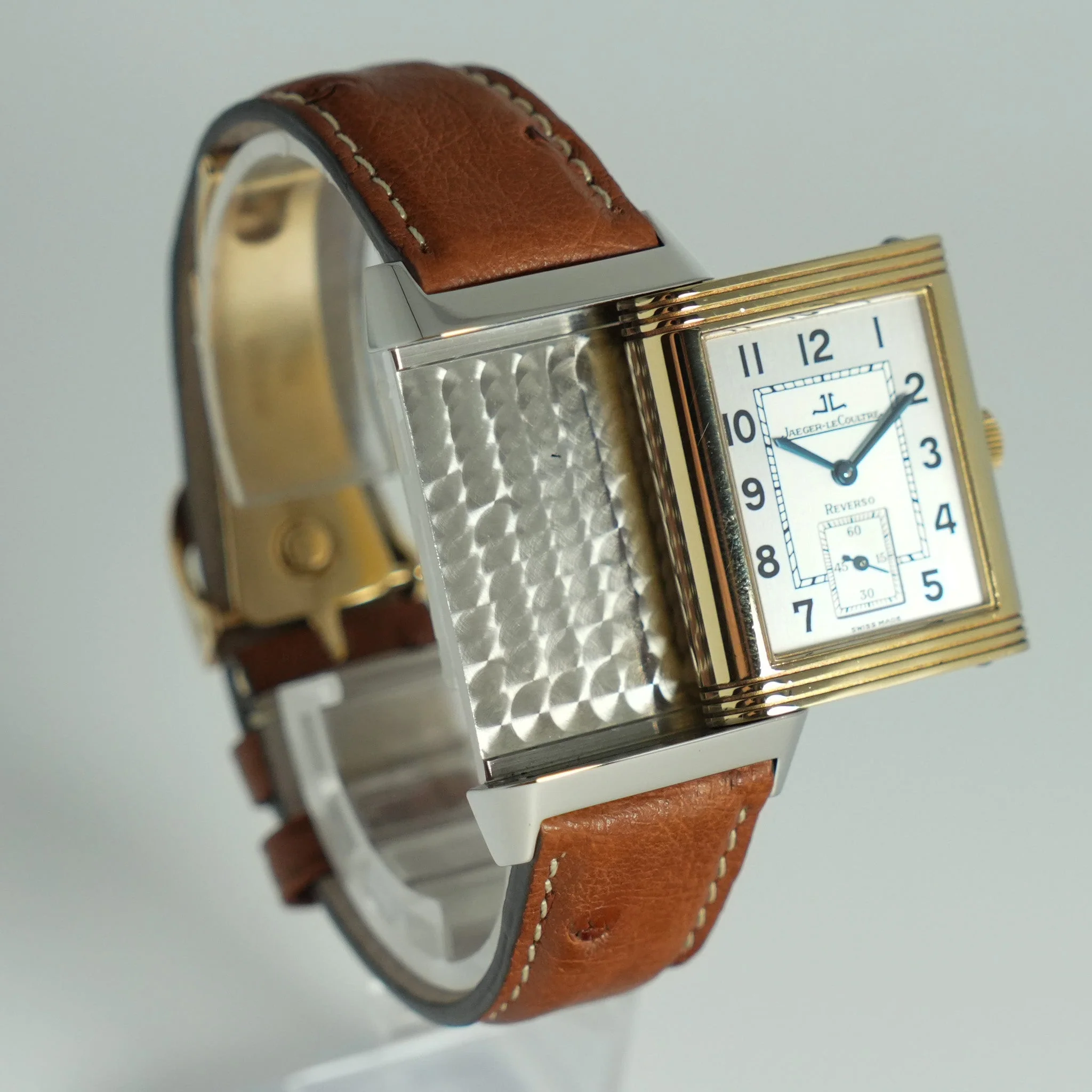 Jaeger Le Coultre Reverso Stahl / Gold 270.5.62 inkl. 18kt. Faltschließe - Image 3