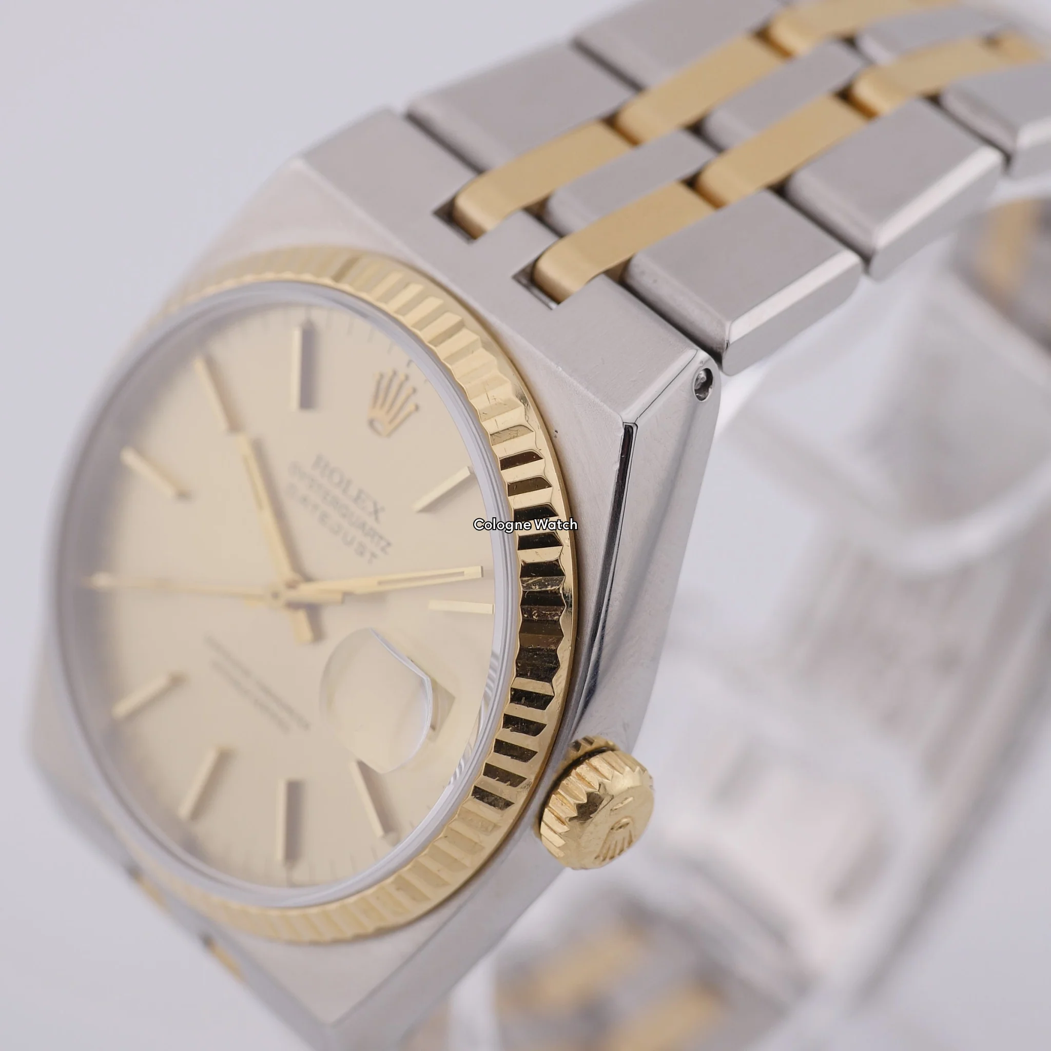 Rolex Datejust Oysterquartz Stahl/Gold 17013 Service Papers - Image 4