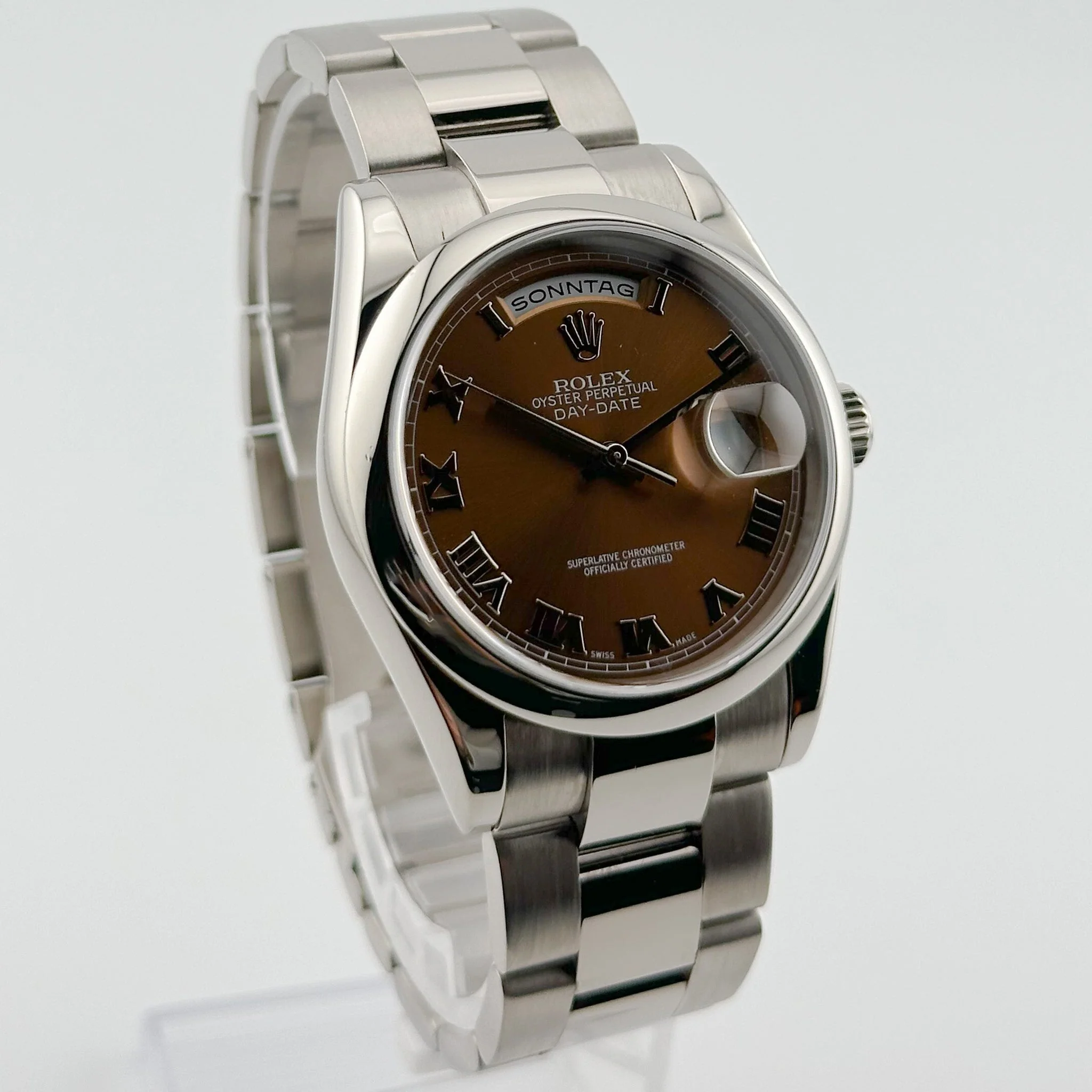 Rolex Day-Date 36 Weißgold 118209 - 2001 - Image 2