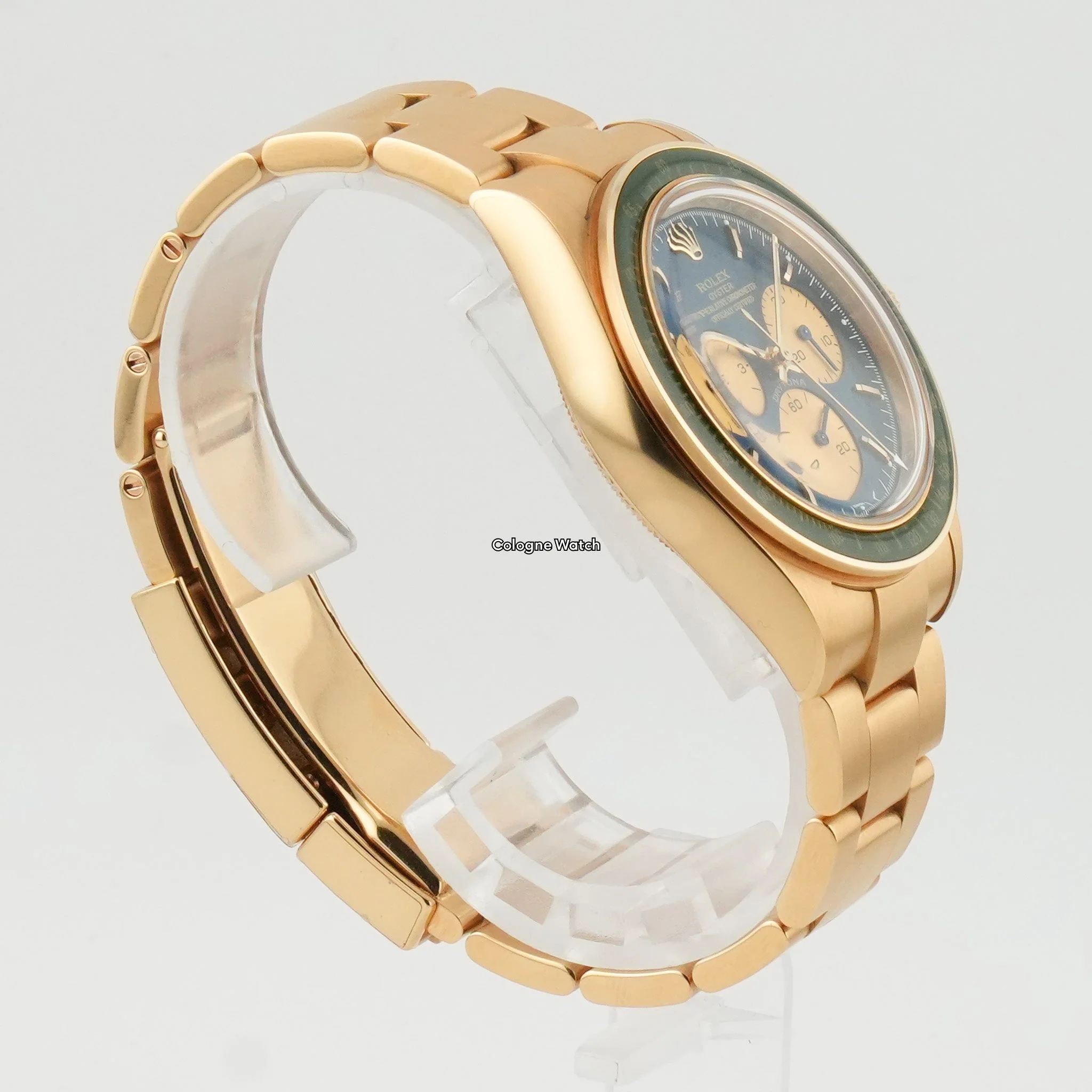 Rolex Daytona Yellow Gold Green Artisans de Geneve "Honey Green Challenge" yellow gold - Image 4