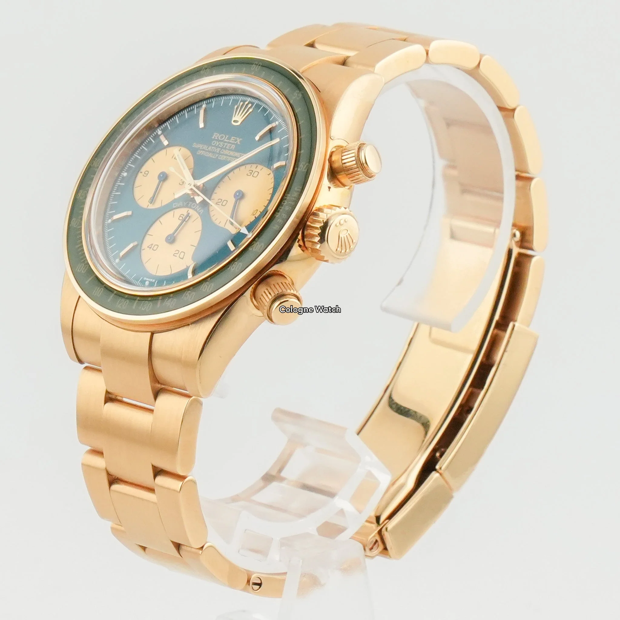 Rolex Daytona Yellow Gold Green Artisans de Geneve "Honey Green Challenge" yellow gold - Image 5