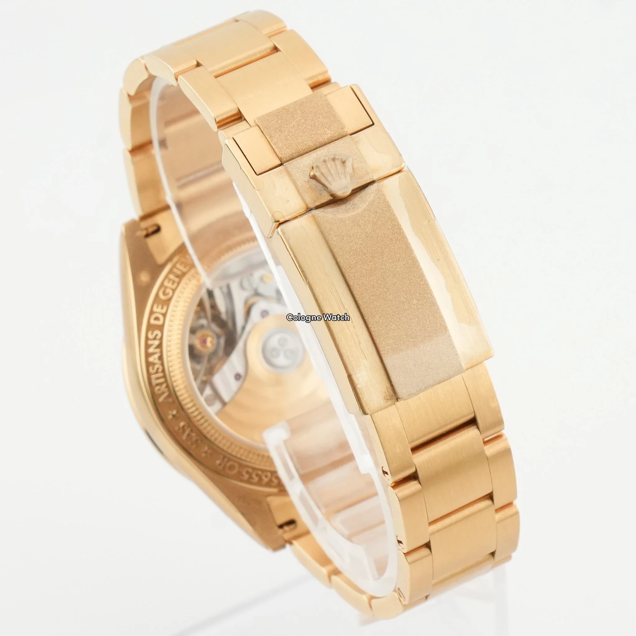 Rolex Daytona Yellow Gold Green Artisans de Geneve "Honey Green Challenge" yellow gold - Image 7