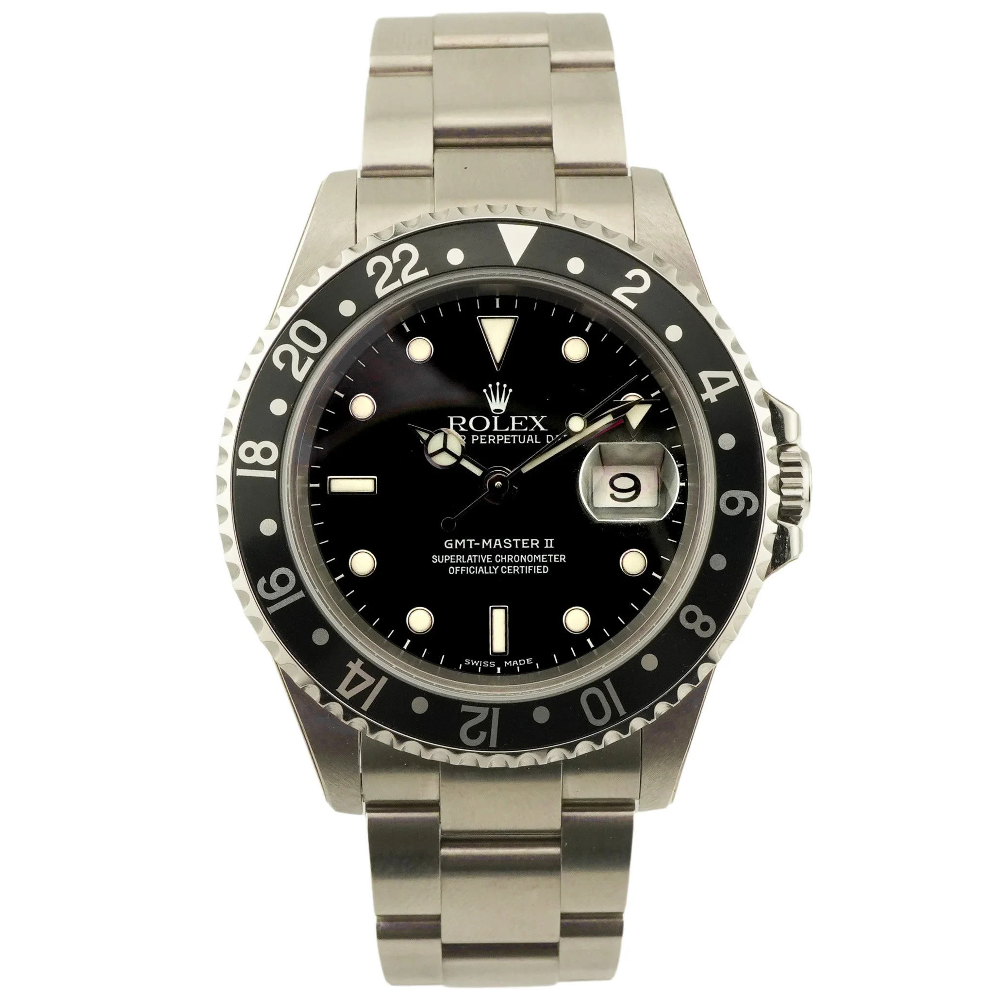Rolex GMT-Master II 16710 - verklebt - stickers 2003
