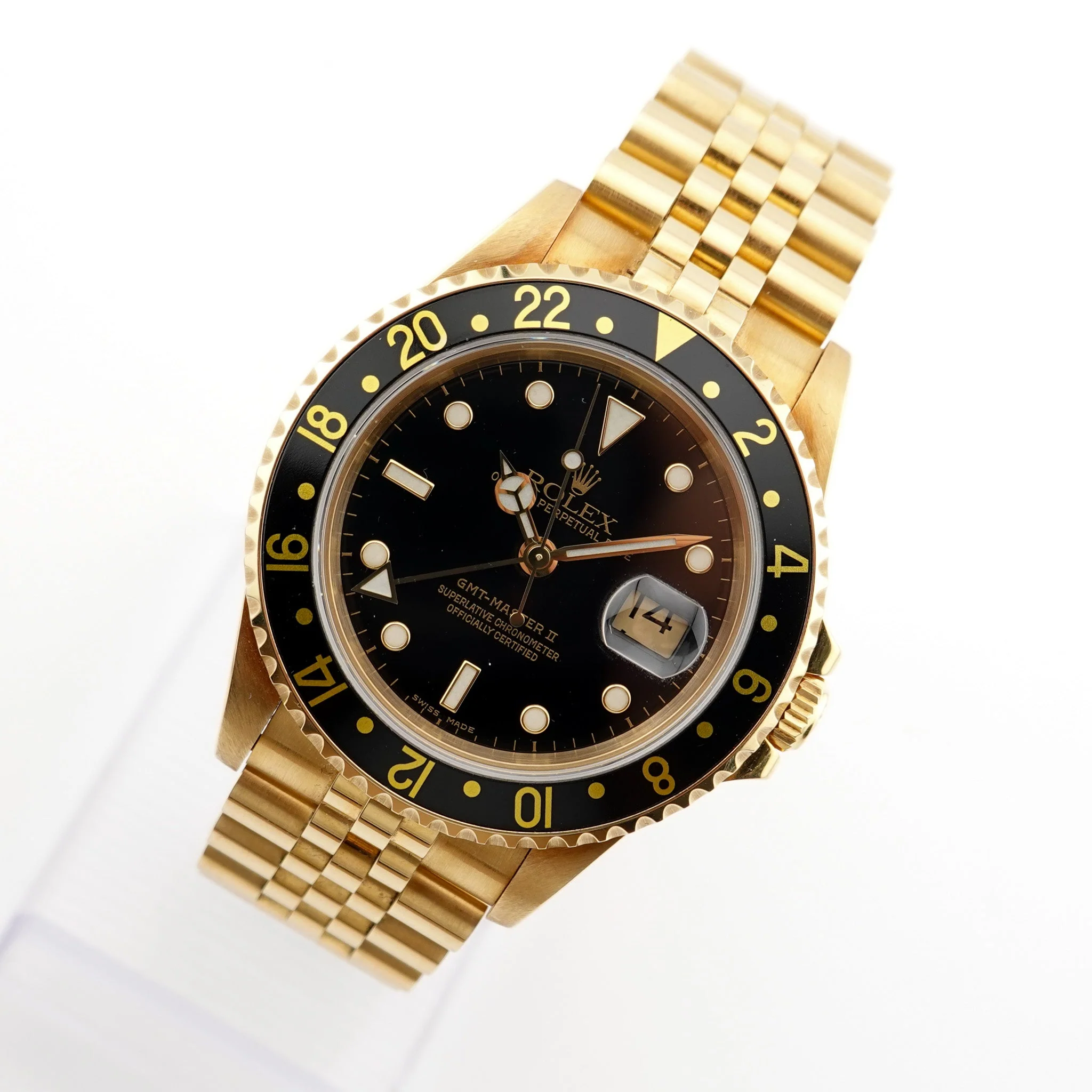 Rolex GMT-Master II 16718 Gelbgold - 2001 - Image 2