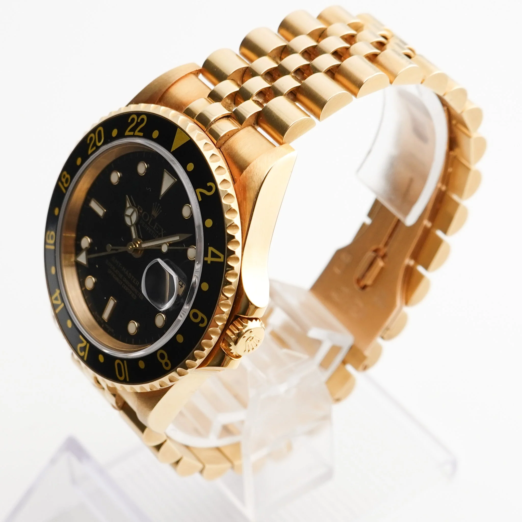 Rolex GMT-Master II 16718 Gelbgold - 2001 - Image 8