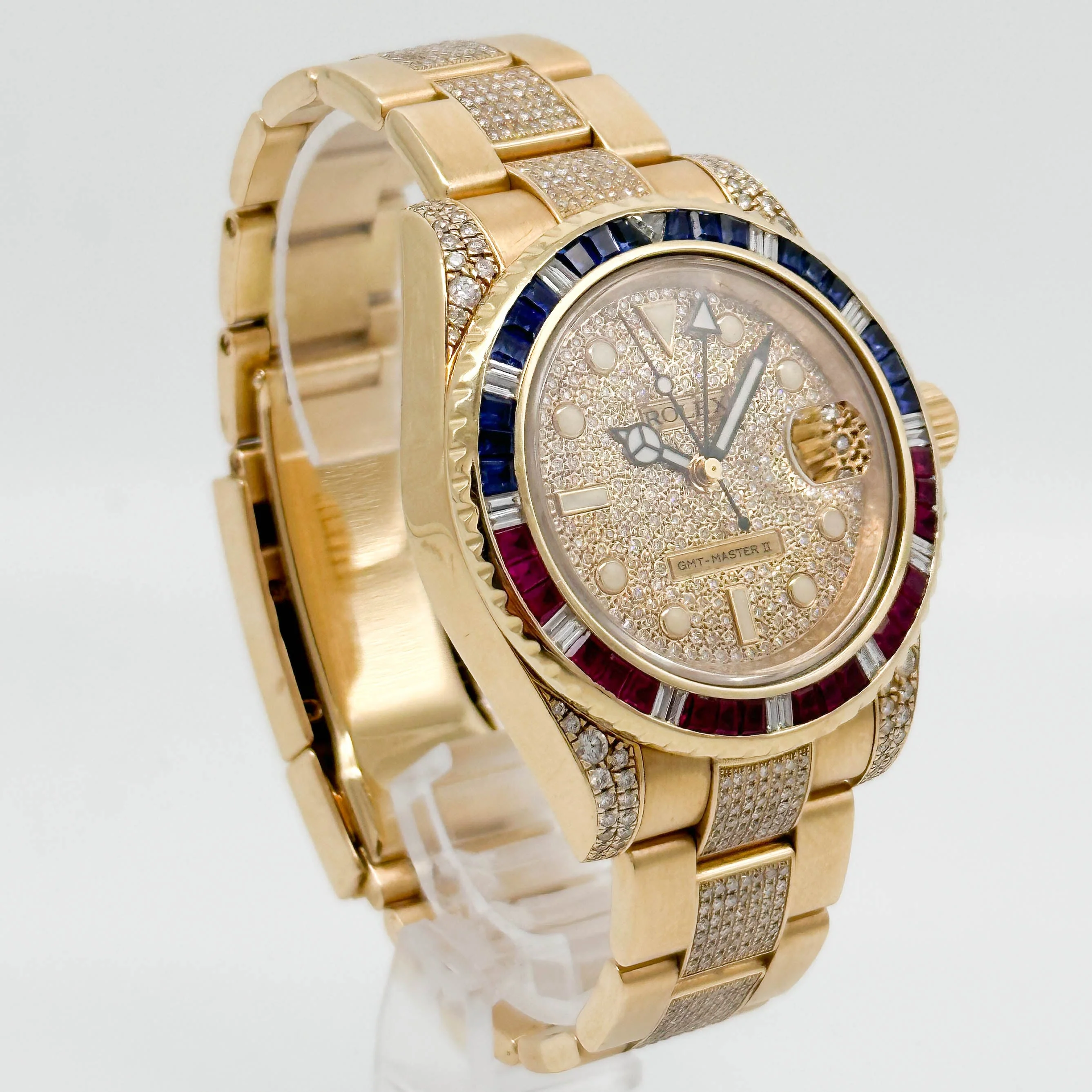 Rolex GMT-Master II Iced Out Gelbgold 116718LN - 2014 - Image 3
