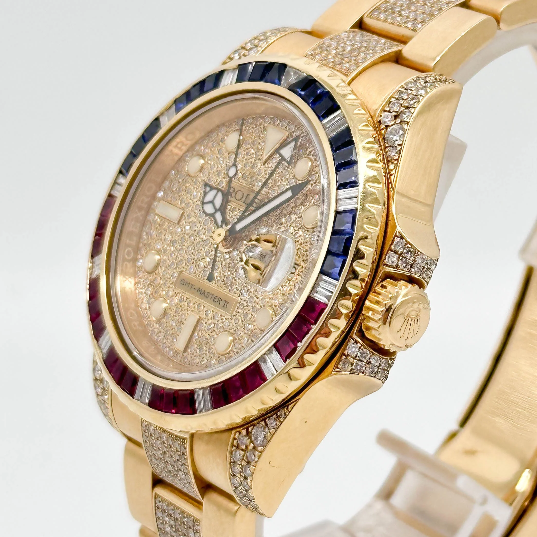 Rolex GMT-Master II Iced Out Gelbgold 116718LN - 2014 - Image 4