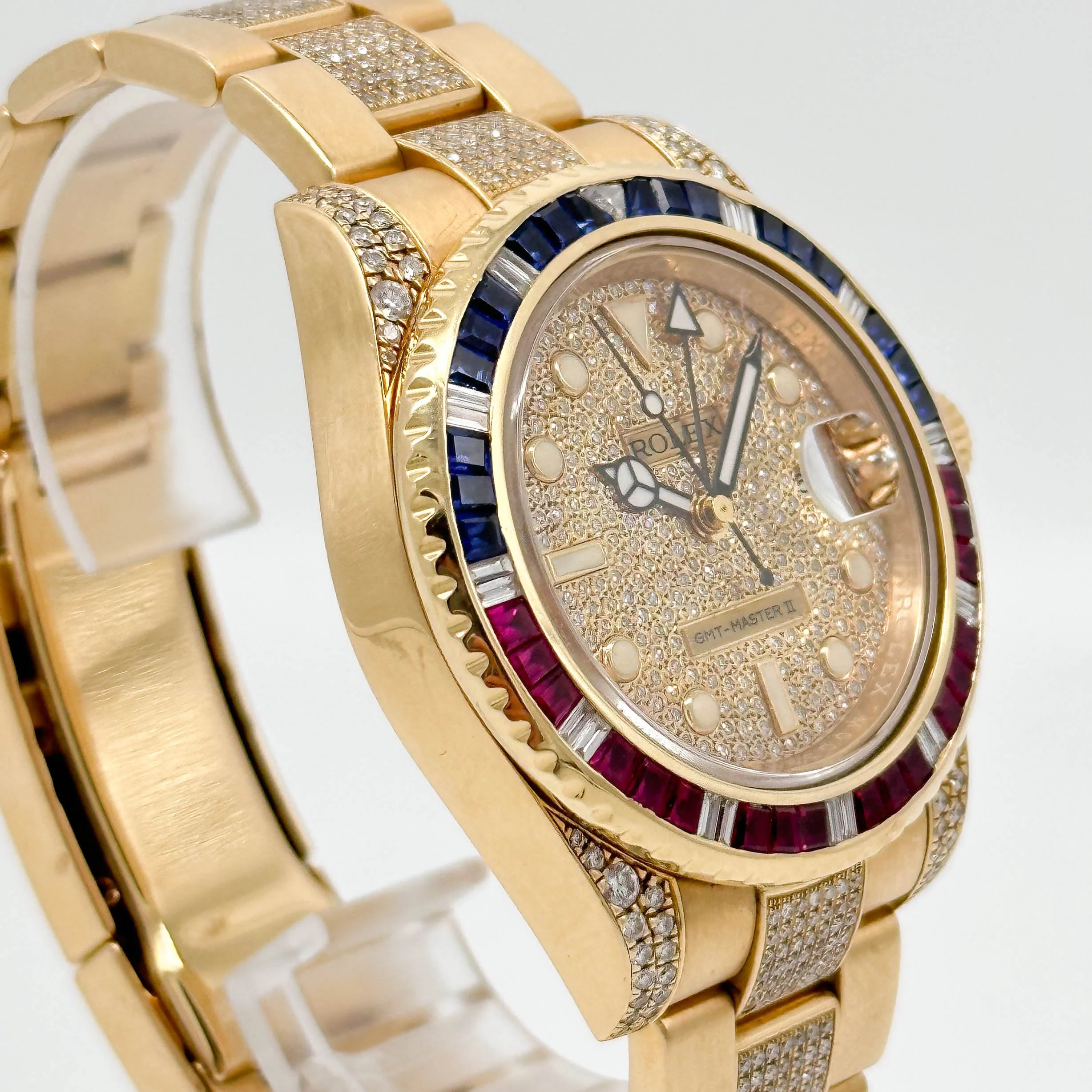 Rolex GMT-Master II Iced Out Gelbgold 116718LN - 2014 - Image 5