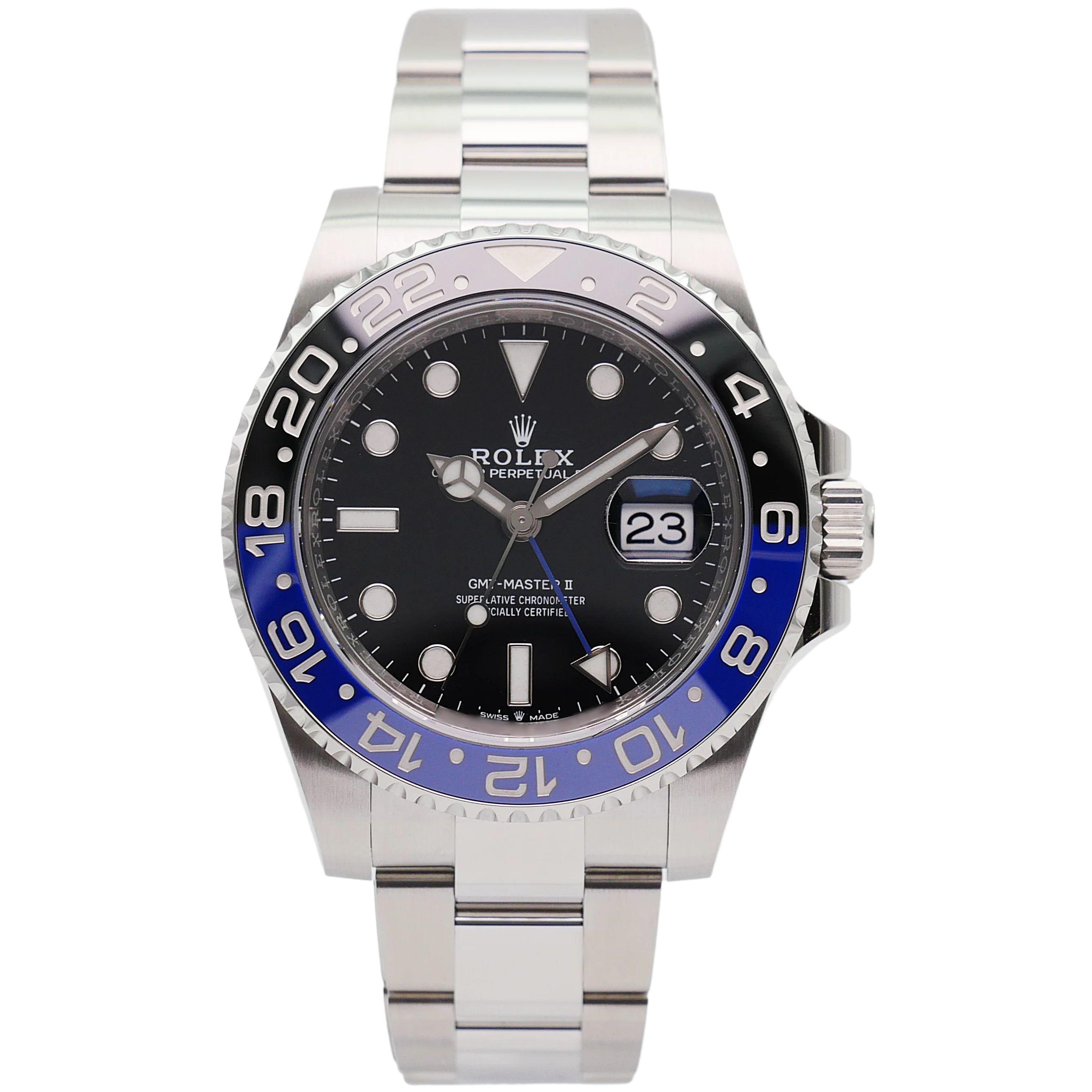 Rolex GMT-Master II Stahl 126710BLNR - 2021