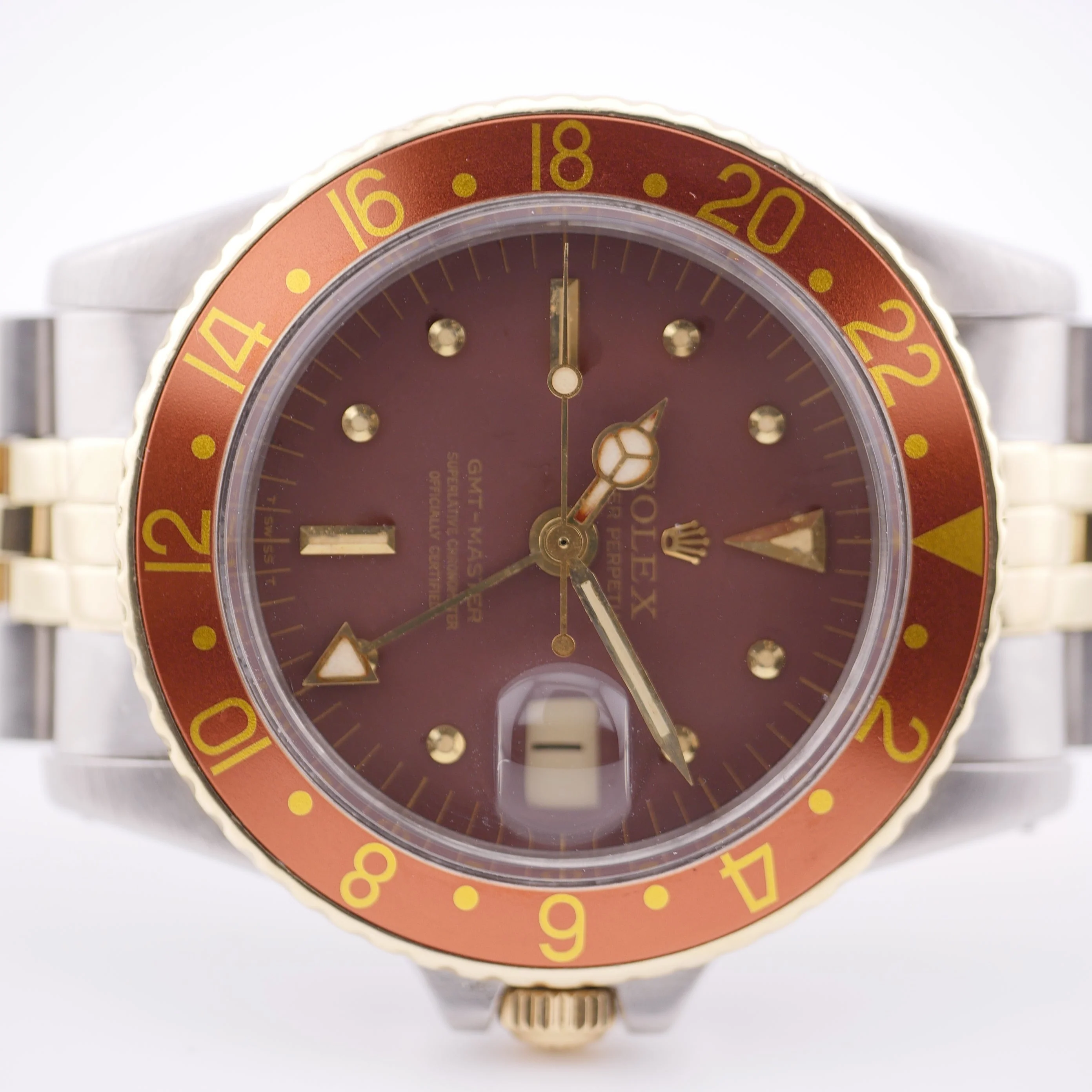 Rolex GMT-Master Stahl/Gold ''Rootbeer'' 1675 - 1971 - Image 2