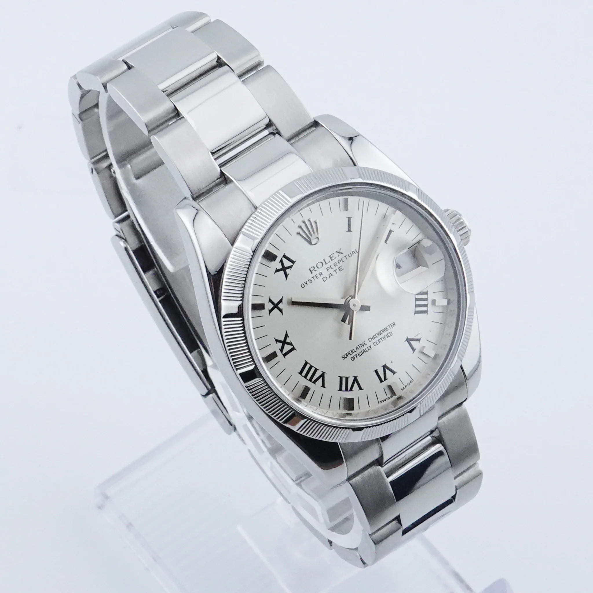Rolex Oyster Perpetual Date 115210 Stahl - 2009 - Image 4