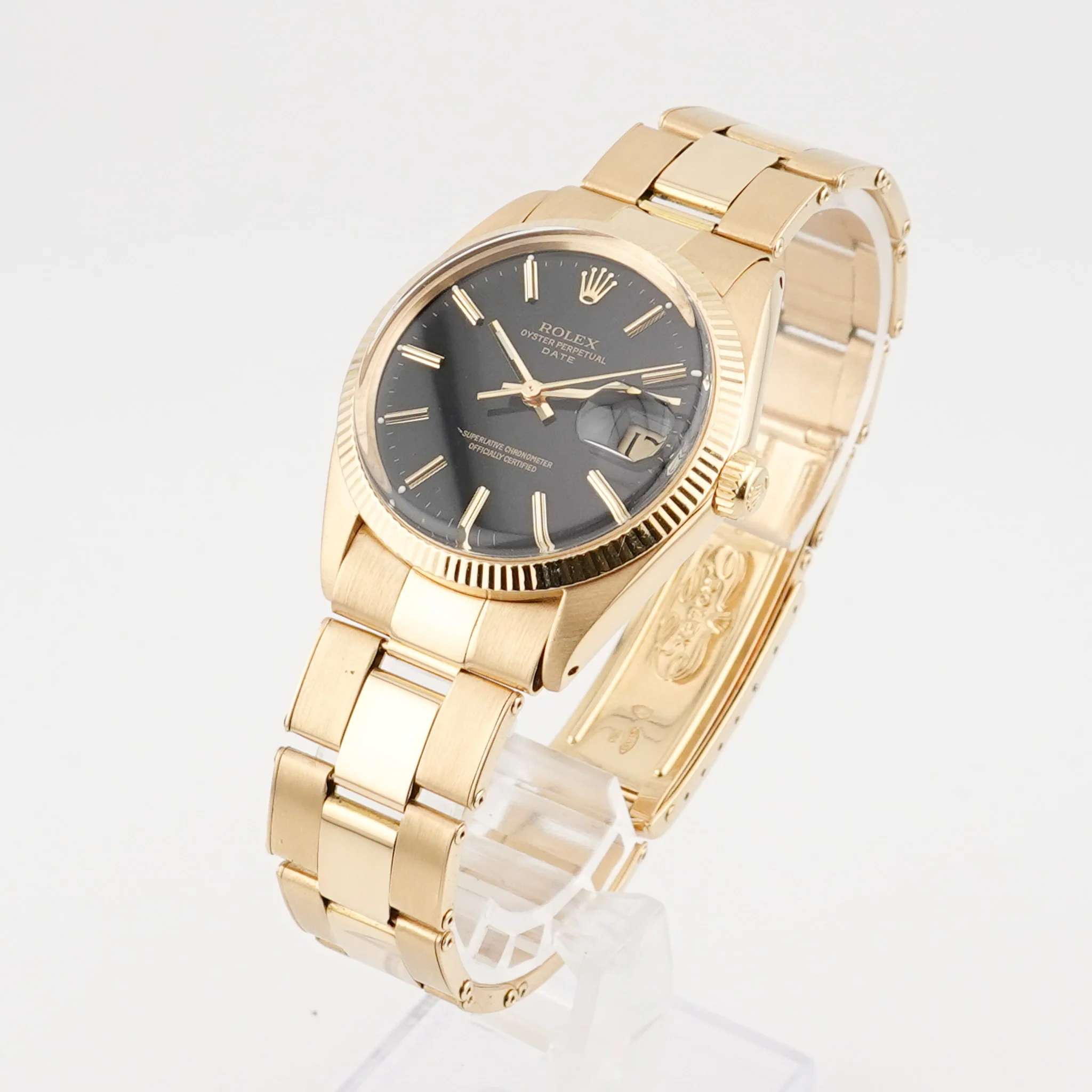 Rolex Oyster Perpetual Date Gelbgold - 1503 - Image 3