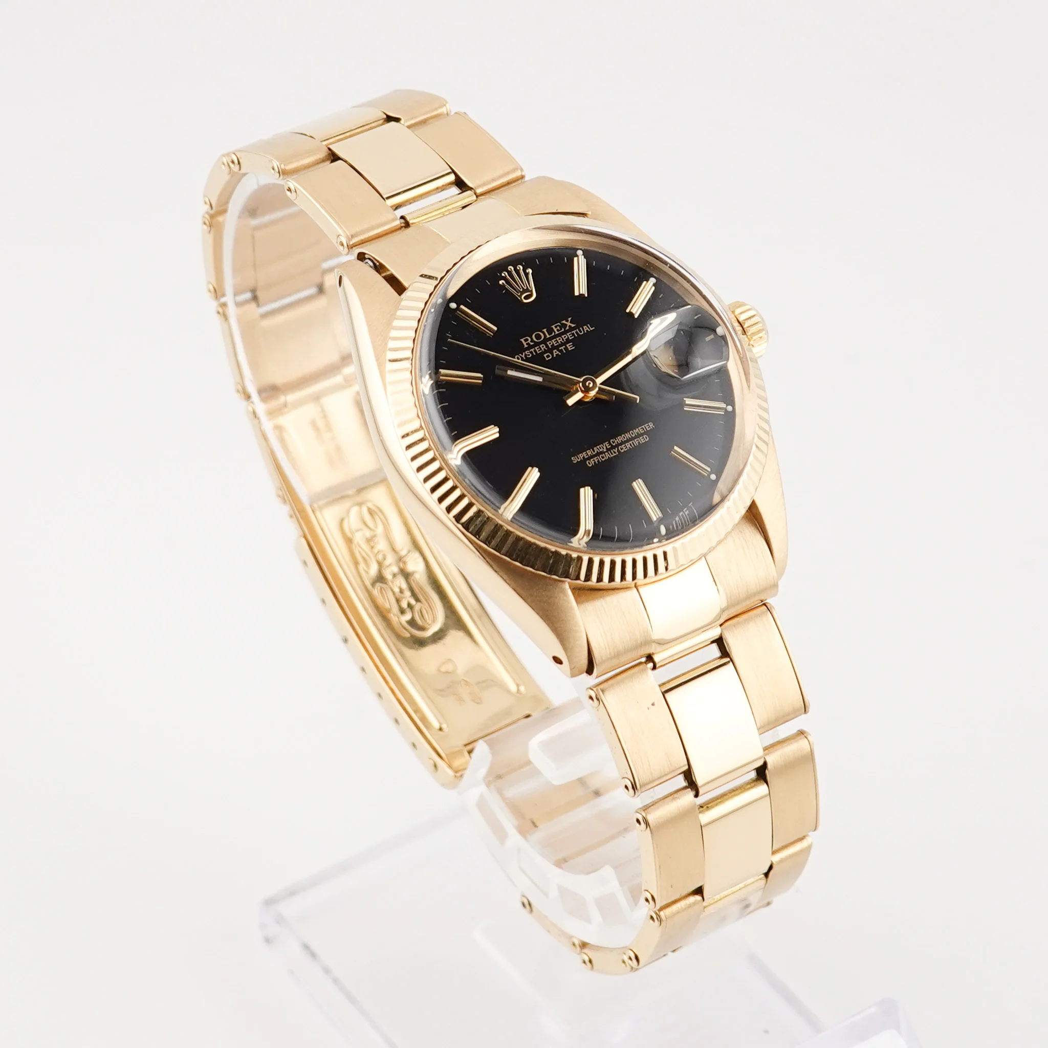Rolex Oyster Perpetual Date Gelbgold - 1503 - Image 4