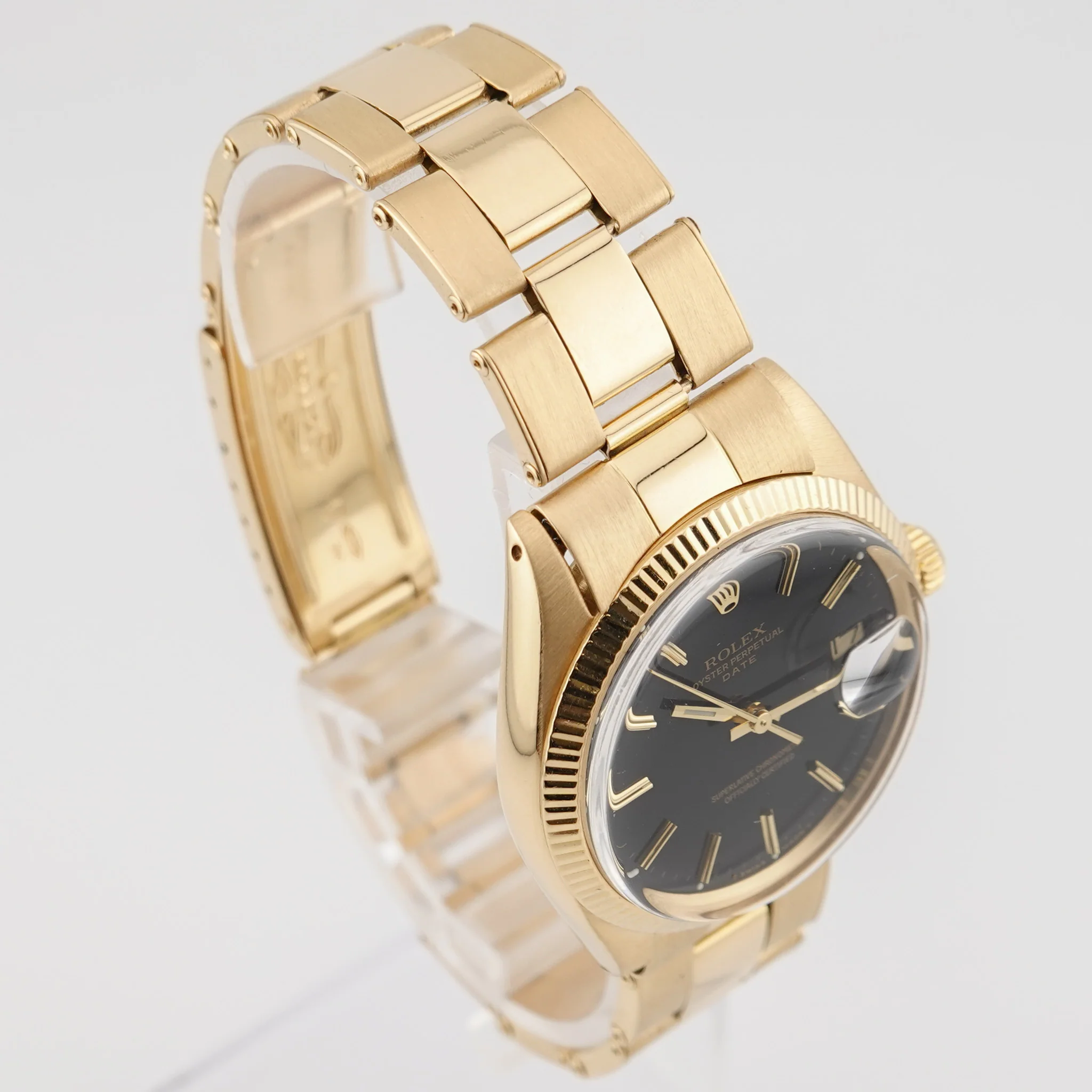 Rolex Oyster Perpetual Date Gelbgold - 1503 - Image 9