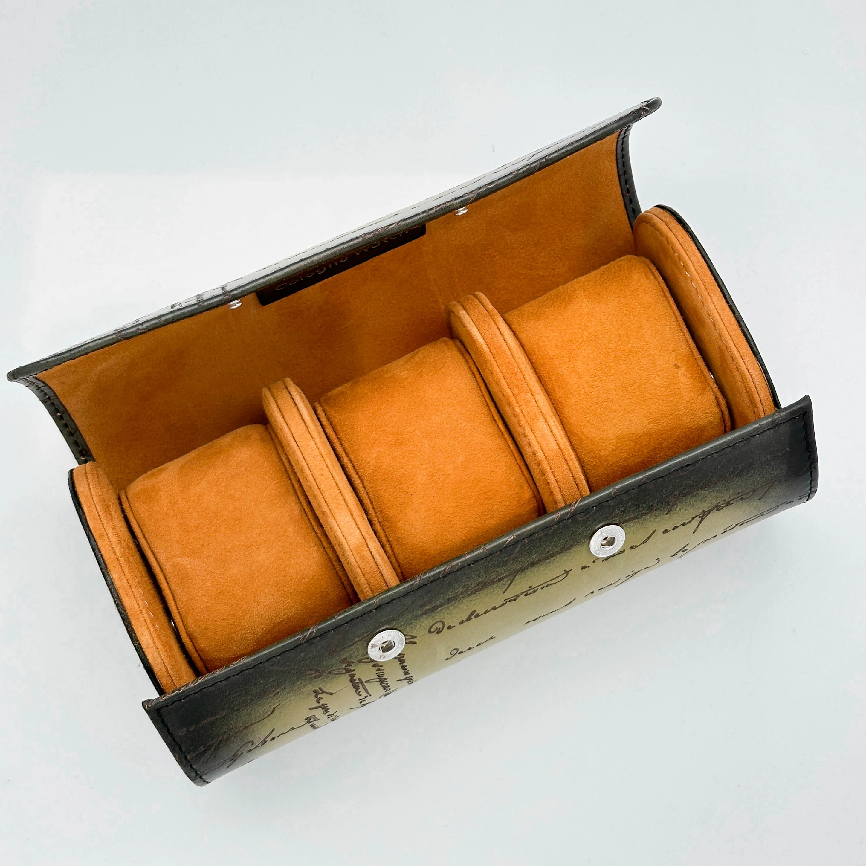 Uhrenrolle für 3 Uhren in Grün Patina - Image 4